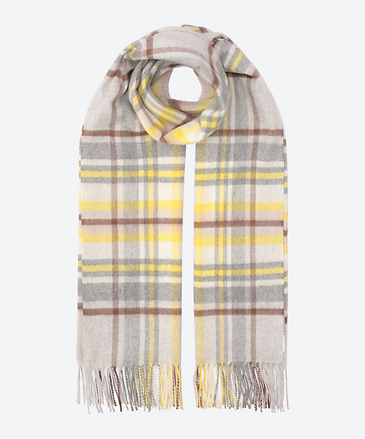 カシミヤチェックストール | felice regalo (Women)/フェリーチェ