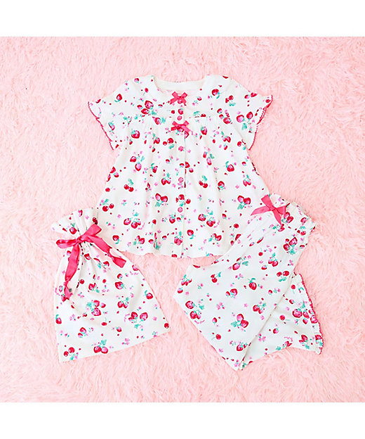 いちご柄 半袖パジャマ セット | mezzo piano (Baby&Kids)/メゾ ピアノ