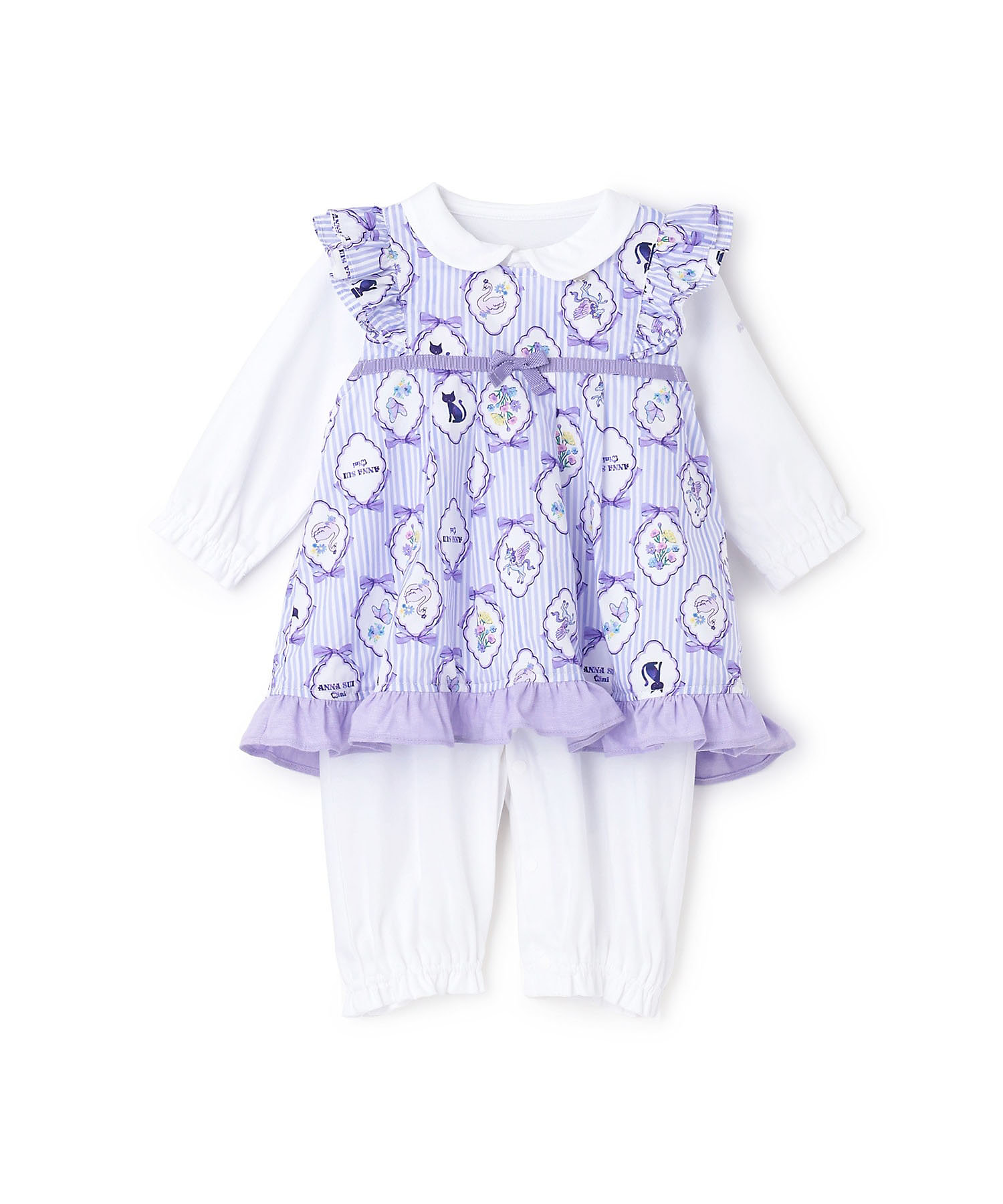 総柄チュニック＋2WAYオール 7061502 | ANNA SUI mini