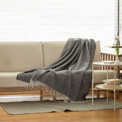 リサイクルメリノウールスロー ヴァレー グレー | KLIPPAN/クリッパン