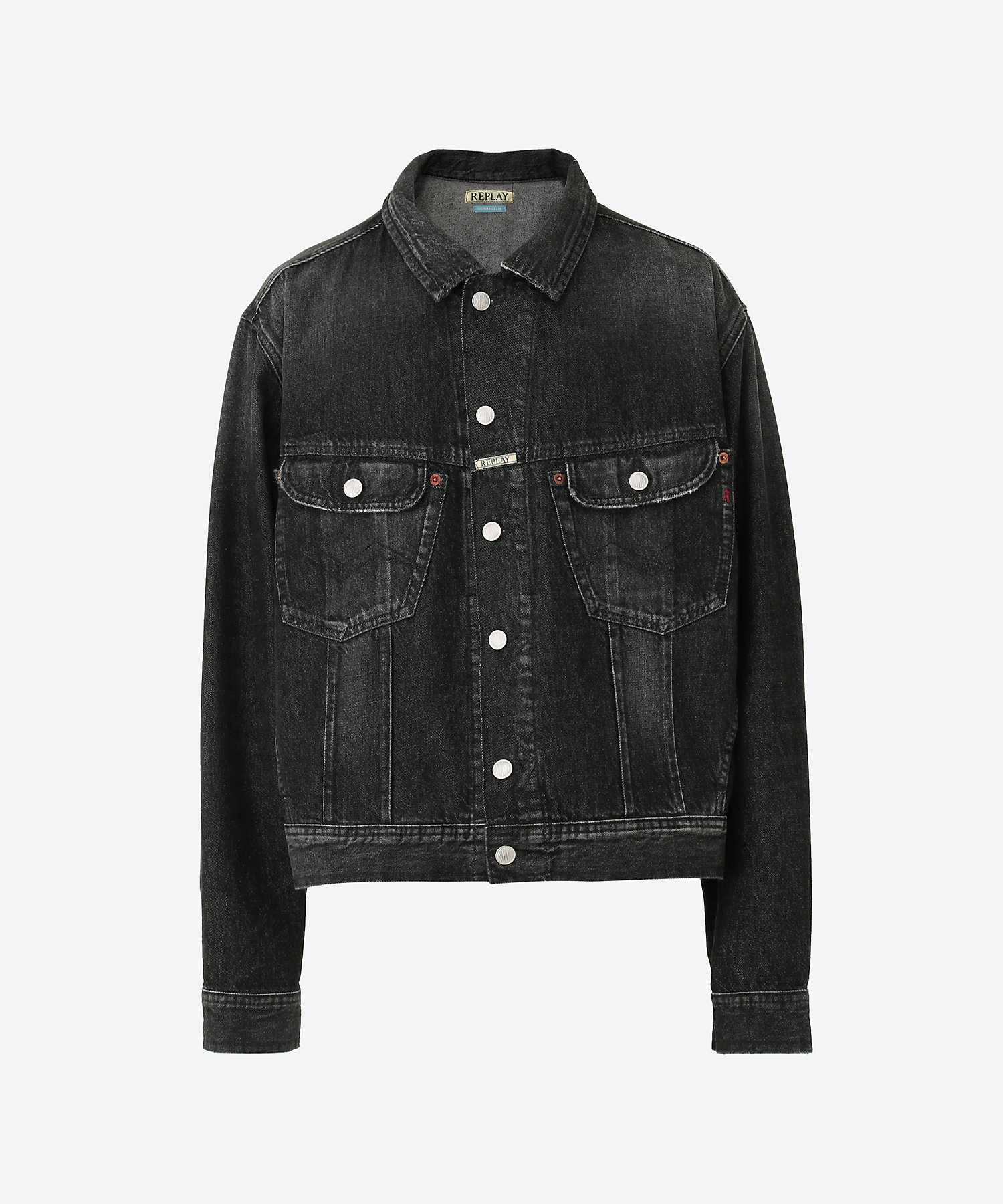 9ZERO1 ECO PLUS リサイクルコットンブラックデニム