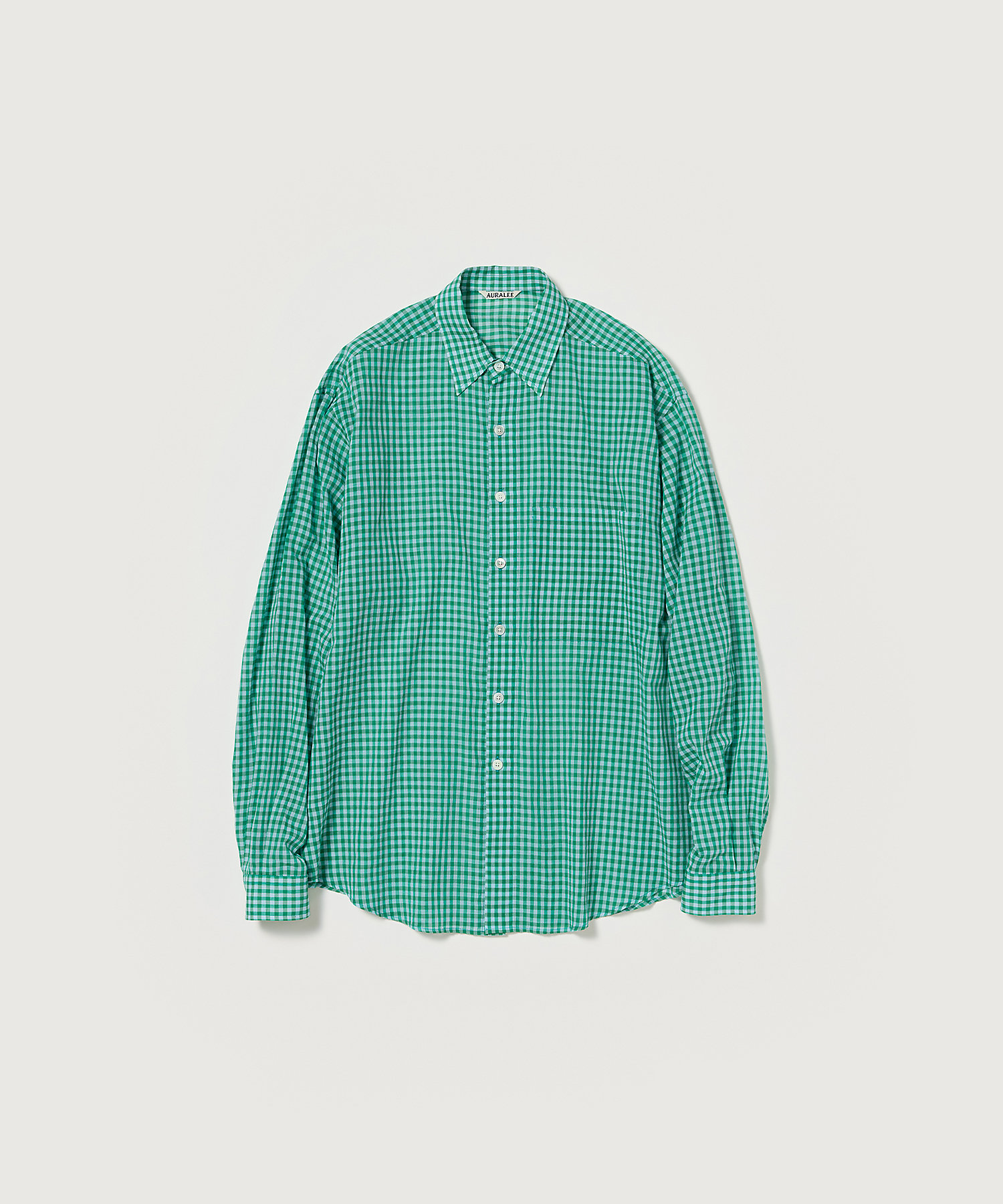 シャツ AIRY LIGHT COTTON CHECK BIG