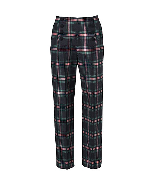 PLAID PANTS | BORDERS at BALCONY (Women)/ボーダーズ