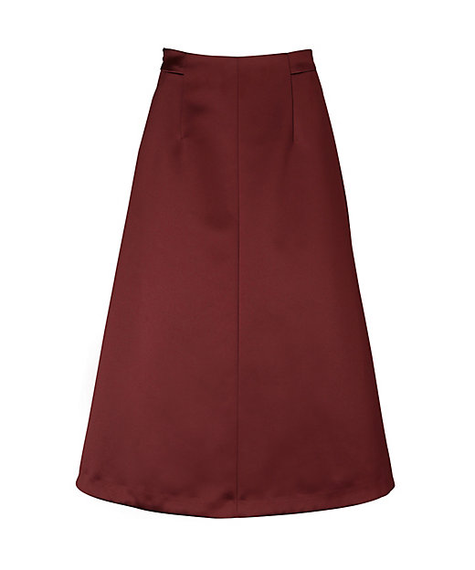 SATIN FLARE SKIRT | BORDERS at BALCONY (Women
