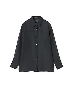 シアーカットジャカード Vネックブラウス | maison TOMORROWLAND