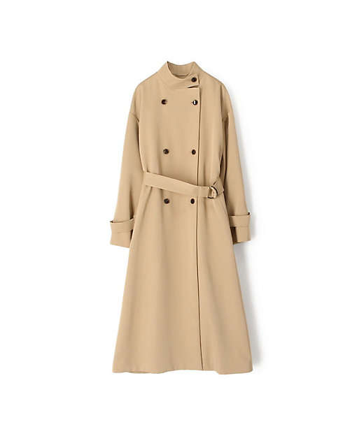 カバートクロス スタンドカラーコート | maison TOMORROWLAND/メゾン