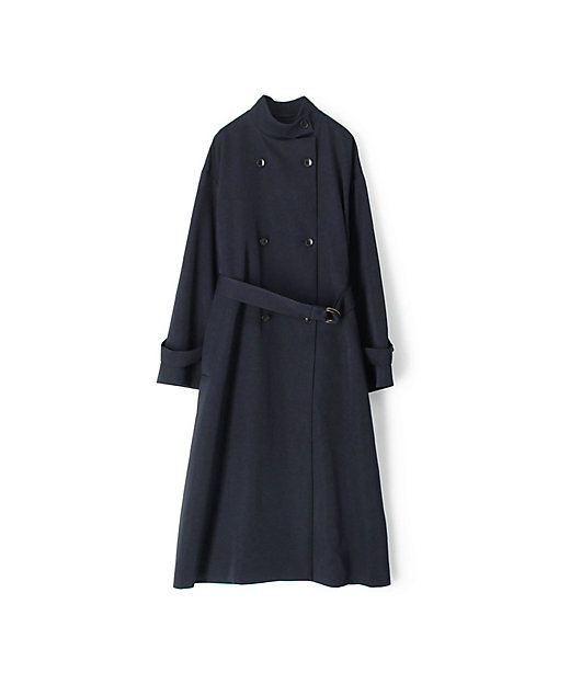 カバートクロス スタンドカラーコート | maison TOMORROWLAND/メゾン