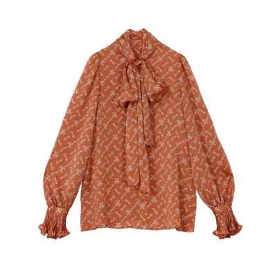 キープリントボウタイ ブラウス | ANAYI/アナイ | 三越伊勢丹