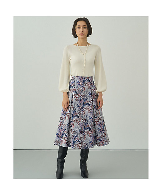 ウールシルクリブフロンタブル プルオーバー | ANAYI/アナイ | 三越