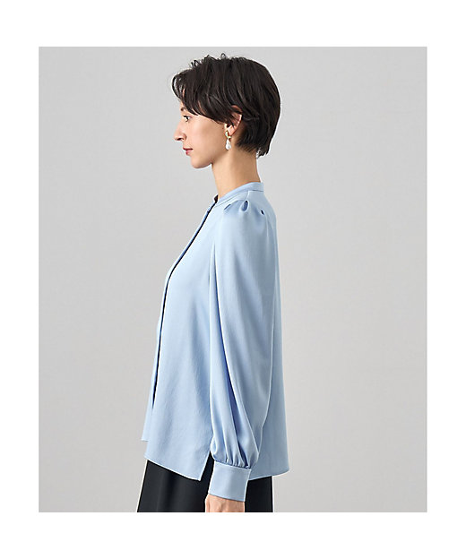 ハンマーサテンパフ袖ブラウス | ANAYI/アナイ | 三越伊勢丹オンライン