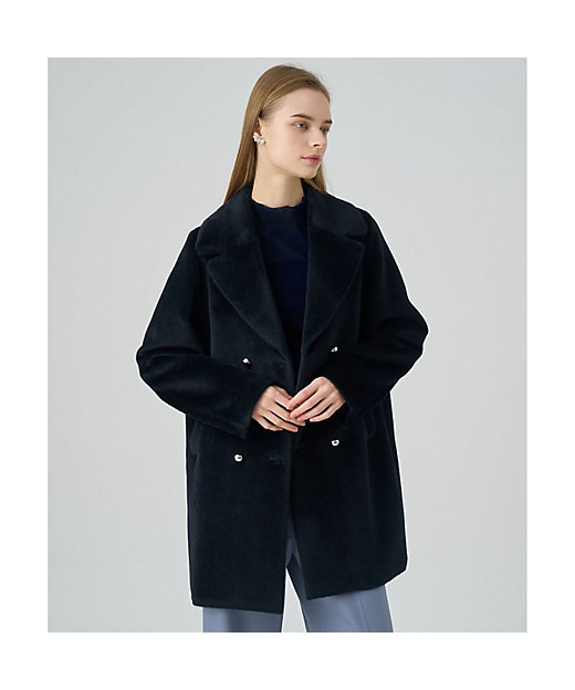 アルパカシャギーピーコート | ANAYI/アナイ | 三越伊勢丹オンライン