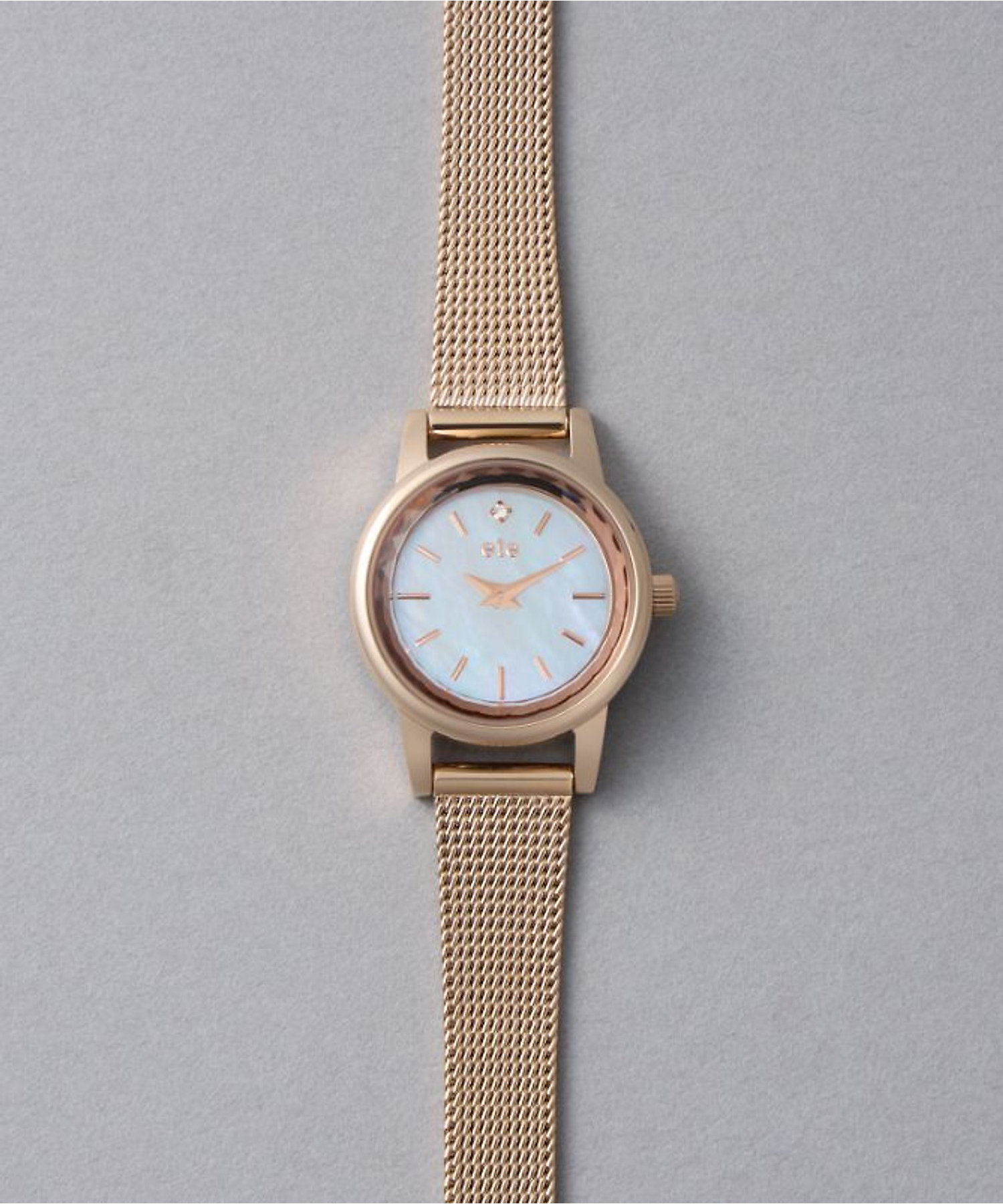 ソーラーウォッチ メッシュベルト | ete bijoux (Women)/エテ ビジュー