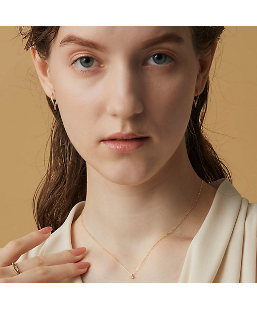 K18 フープ ピアス | agete/アガット | 三越伊勢丹オンラインストア