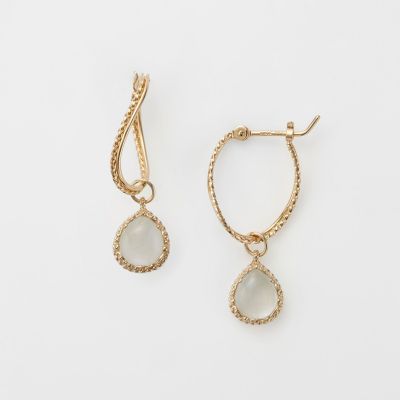 K18 フープ ピアス | agete/アガット | 三越伊勢丹オンラインストア