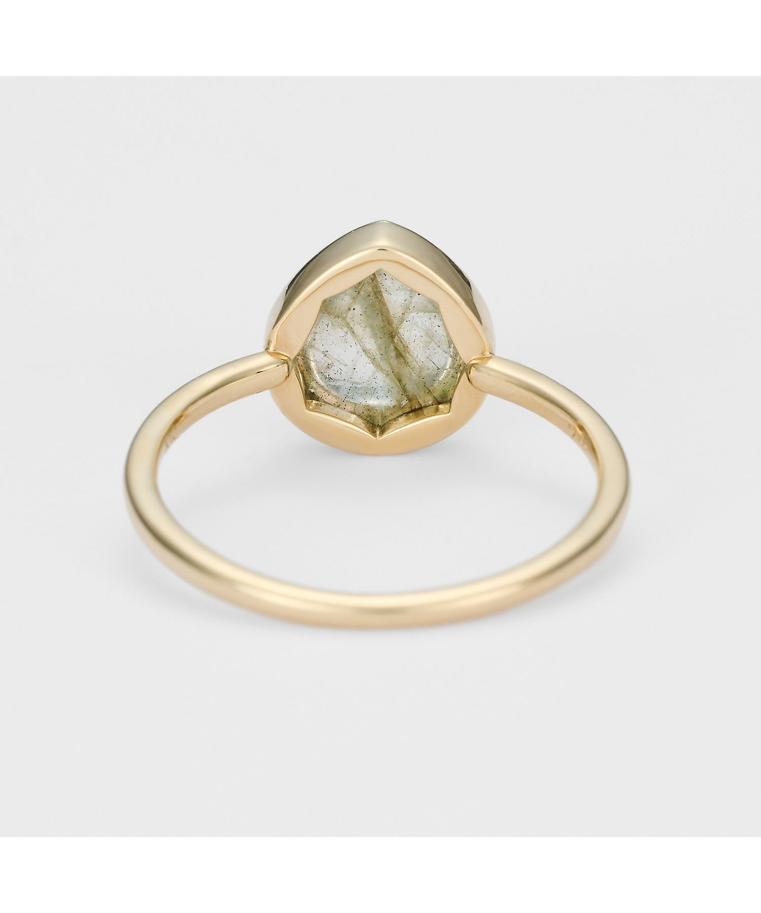 K10クォーツ／ラブラドライトリング | agete/アガット | 三越伊勢丹