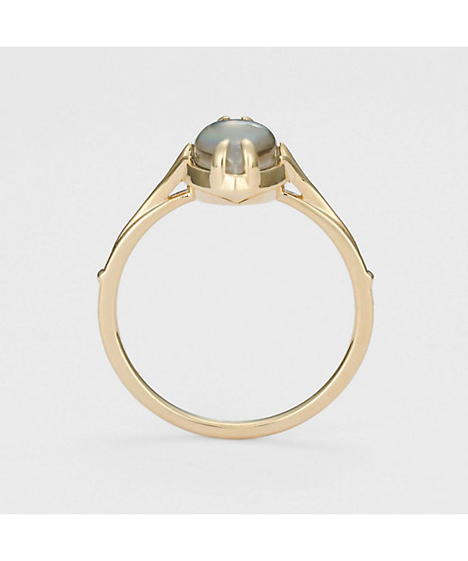 K10シェル／クォーツリング | agete/アガット | 三越伊勢丹