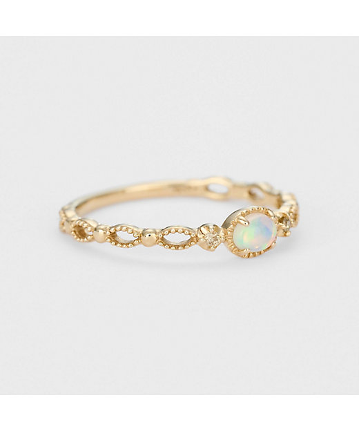 K5オパール／ダイヤモンドリング | agete/アガット | 三越伊勢丹