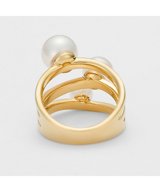 ゴールド淡水パールリング | agete/アガット | 三越伊勢丹オンライン