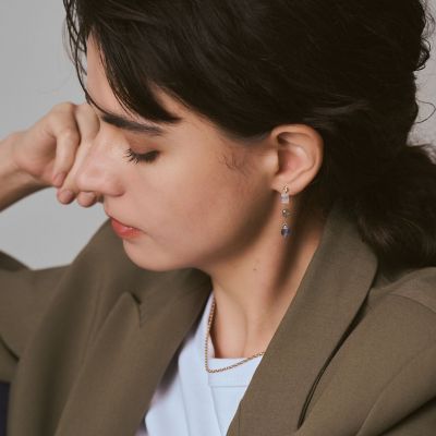 K10カイヤナイトピアスチャーム | agete/アガット | 三越伊勢丹