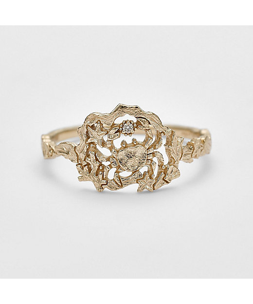 蟹座＞K5ダイヤモンドリング | agete/アガット | 三越伊勢丹