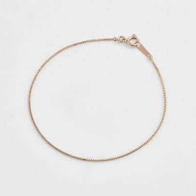 WEB限定》K10ブレスレット（ピンクゴールド） | agete/アガット