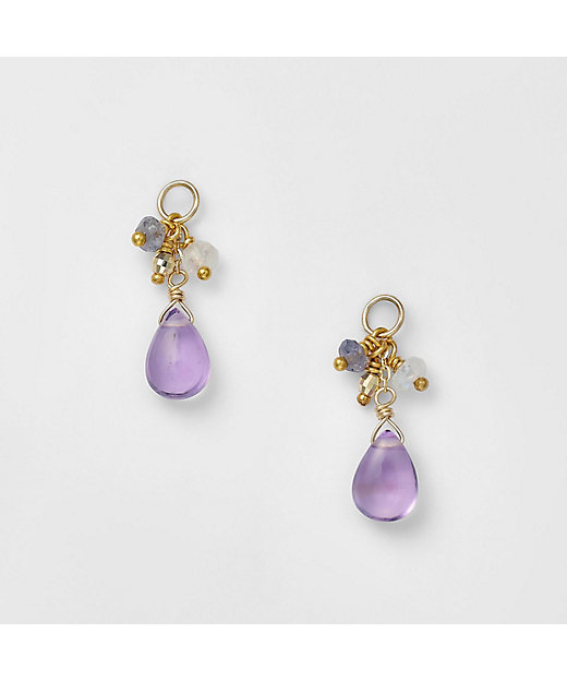 K10マルチストーンピアスチャーム | agete/アガット | 三越伊勢丹