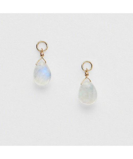 K10ラブラドライトピアスチャーム | agete/アガット | 三越伊勢丹