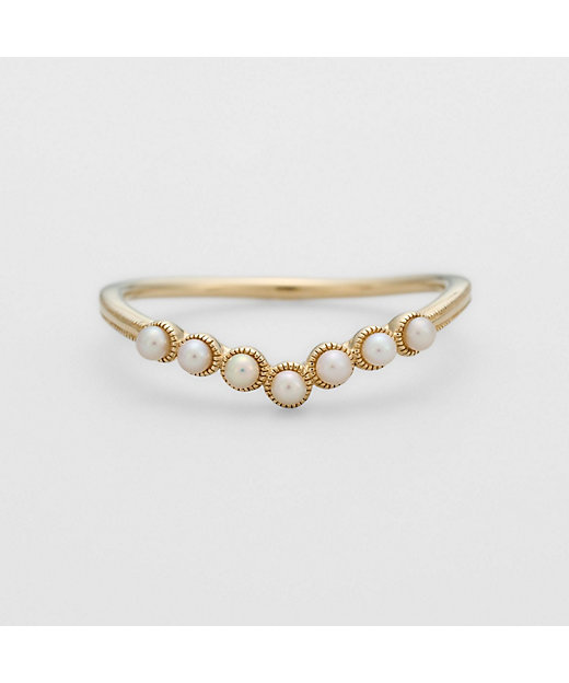 K10淡水パールリング | agete/アガット | 三越伊勢丹オンライン