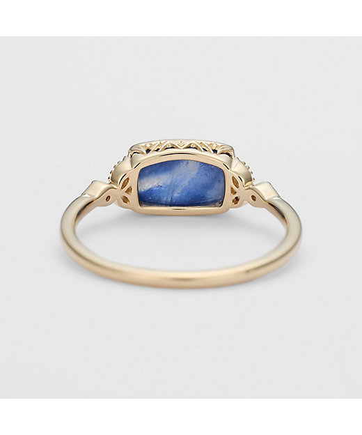 K10サファイア／クォーツ／シェルリング | agete/アガット | 三越