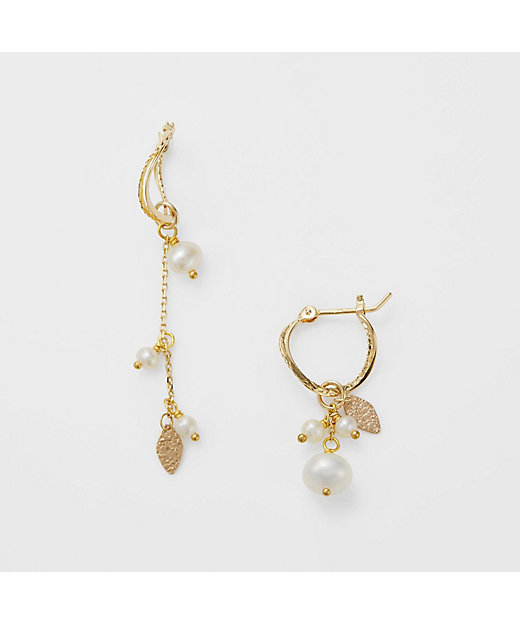 K18フープピアス | agete/アガット | 三越伊勢丹オンラインストア