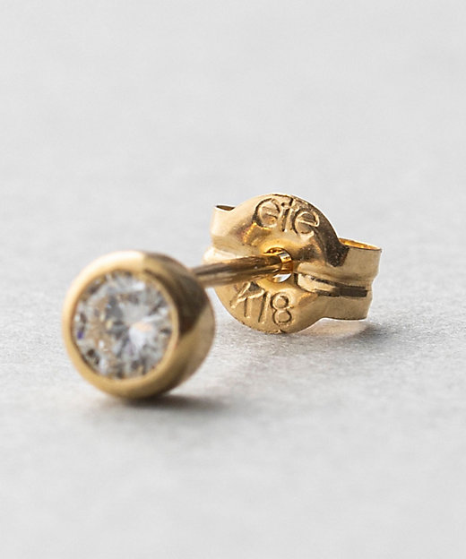 K18 ダイヤモンド 0．2ct ピアス「ブライト」 | ete bijoux
