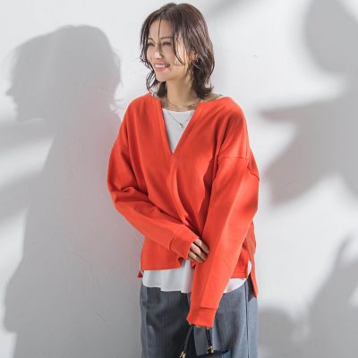 WEB限定】キーネック スウェット≪洗濯機で洗える≫ | LAUTREAMONT