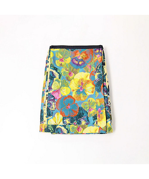 フラワージャカード リバーシブルラップスカート | CABaN/キャバン