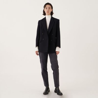 ハードウールオックス ダブルブレストジャケット | maison