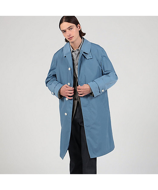 ナイロン パッカブル ステンカラーコート | TOMORROWLAND (Men