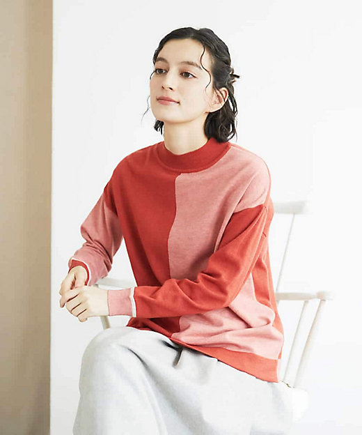 バイカラーニット | GIANNI LO GIUDICE(Women/小さいサイズ)/ジャンニ