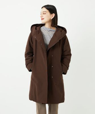 グログランステッチレスロングダウンコート | GEORGES RECH (Women