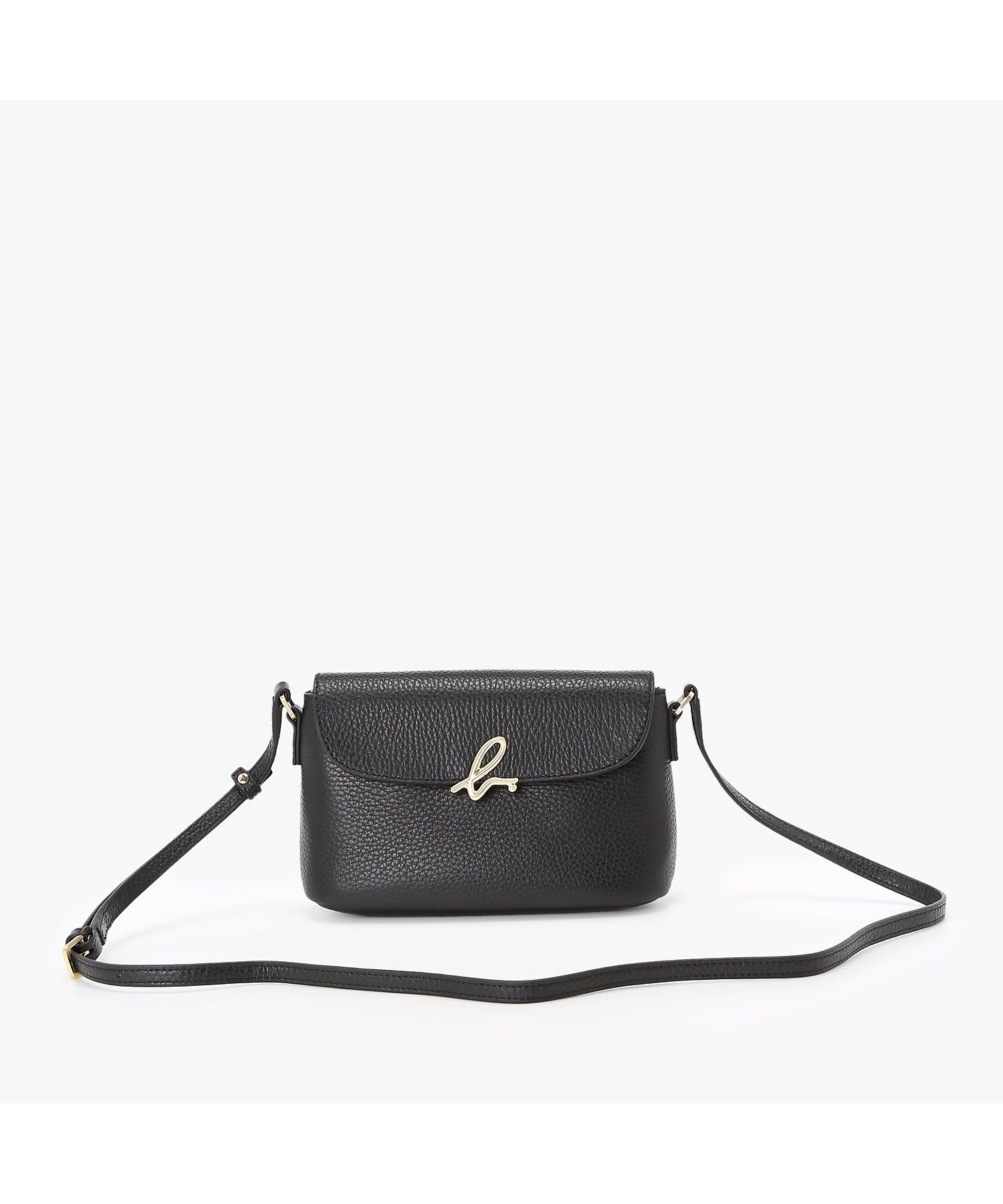 レザーショルダーバッグ ”The b．” IS12F－11 | agnes b