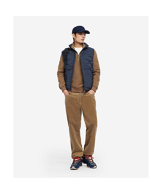 撥水 キルティング ジップアップダウンベスト | AIGLE/エーグル | 三越