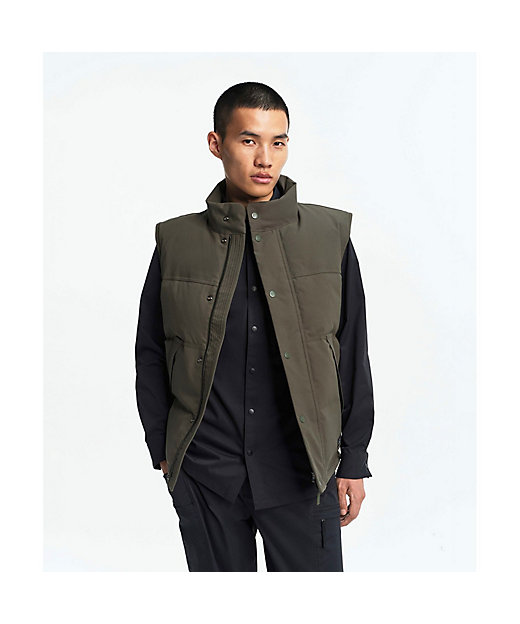 撥水 スタンドカラージップ キルティングベスト | AIGLE/エーグル