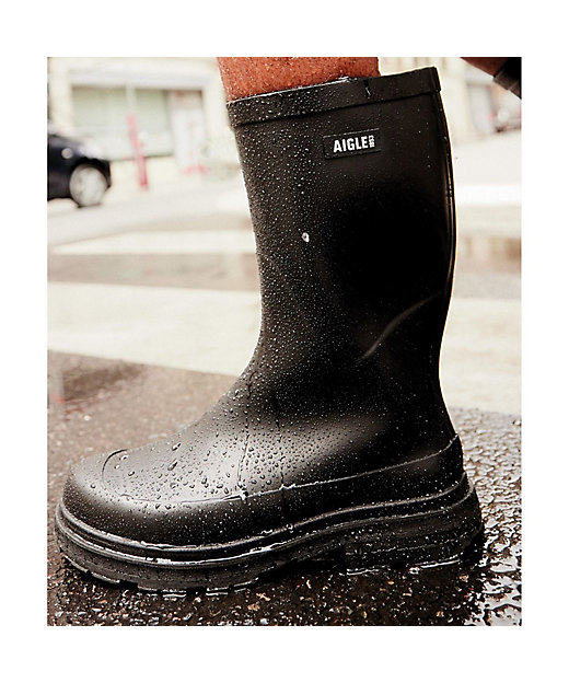 チャンキーヒール ミッドレインラバーブーツ | AIGLE/エーグル | 三越