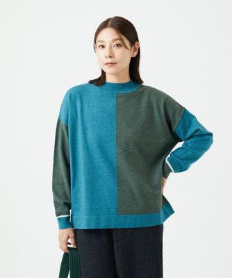 バイカラーニット | GIANNI LO GIUDICE (Women)/ジャンニロジュディ