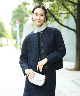 MAGAZINE akoTHIRD ミコモリ ツイードジャケット