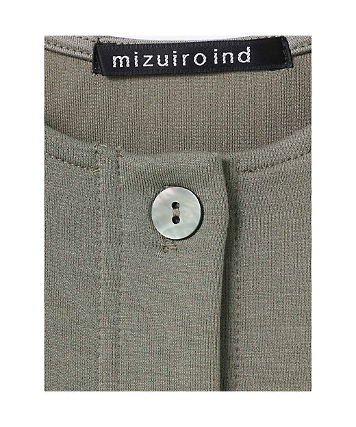 mizuiro ind クルーネックオールインワン | mizuiro ind