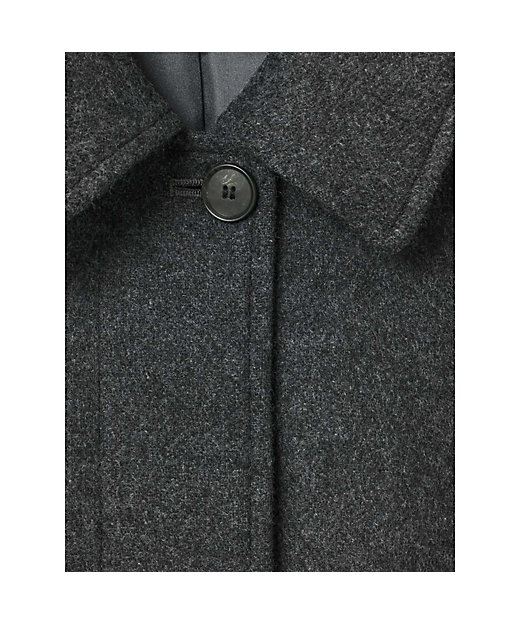mizuiro ind ウール混バルマカーンコート | mizuiro ind