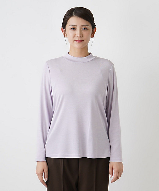 ミドルネックカットソー | Leilian plus house (Women/大きいサイズ