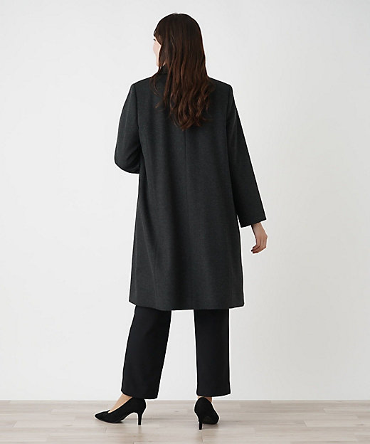 カシミヤステンカラーコート【プラス企画】【LORO PIANA