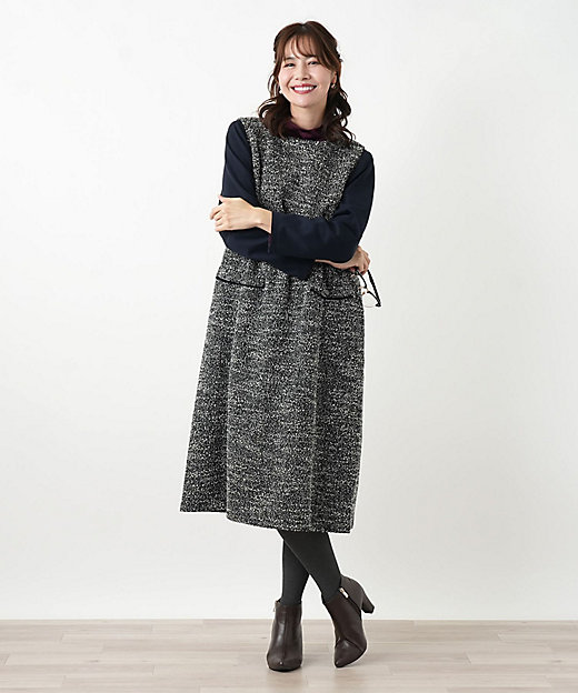 ジャンパースカート【Leilian WHITE LABEL