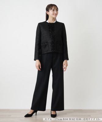 ラメツイードジャケット【セレモニー】【CLARENSON