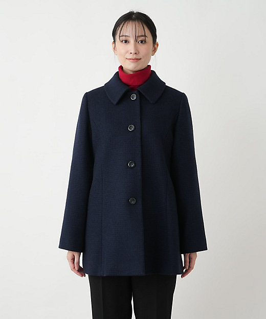 カシミヤショートコート【Leilian WHITE LABEL